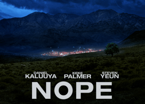 Poster for new movie Nope directed by Jordan Peele.
