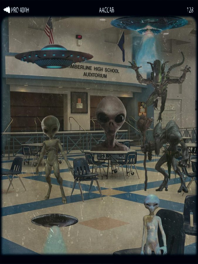 An Alien Invasion in the Timberline Cafeteria