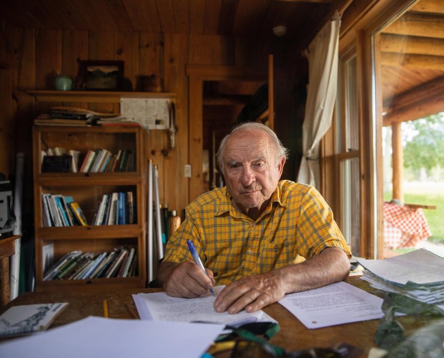 Yvon Chouinard, founder of Patagonia, signs a letter about company donation