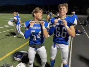 The Evans after winning against Middleton.
(Evan Paschke and Evan Anders)