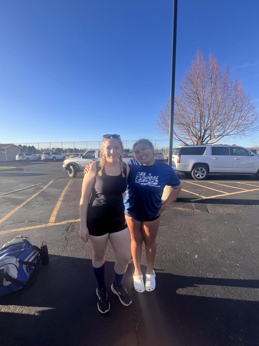Francess Simmons and Audrey Teats