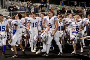 THS Varsity Football Hyped After Road Win