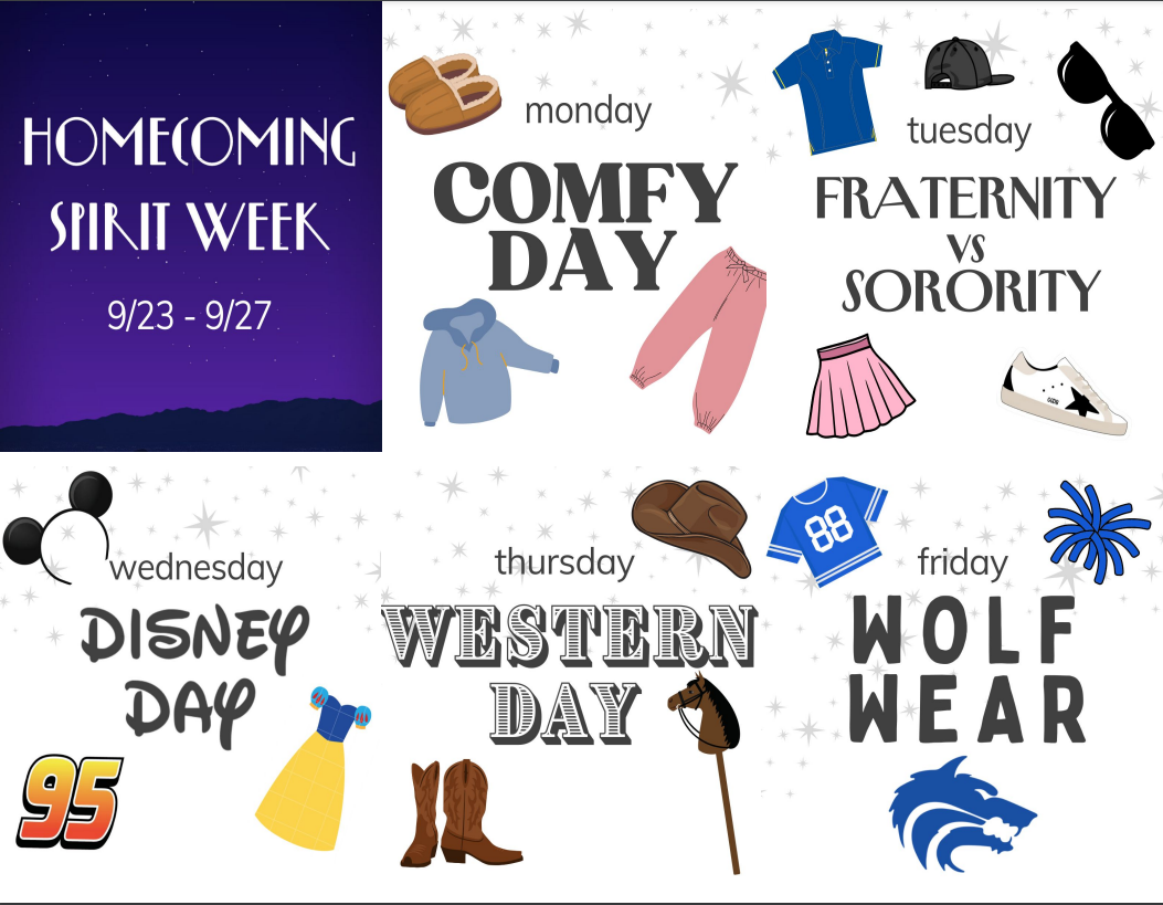 StuCo bringing Hoco to life with Spirit Week Fun!
-Flyer Created by Student Council 