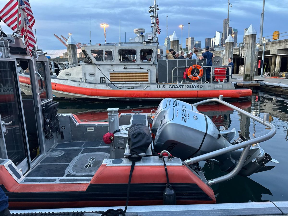 U.S. Coast Guard rescue boats