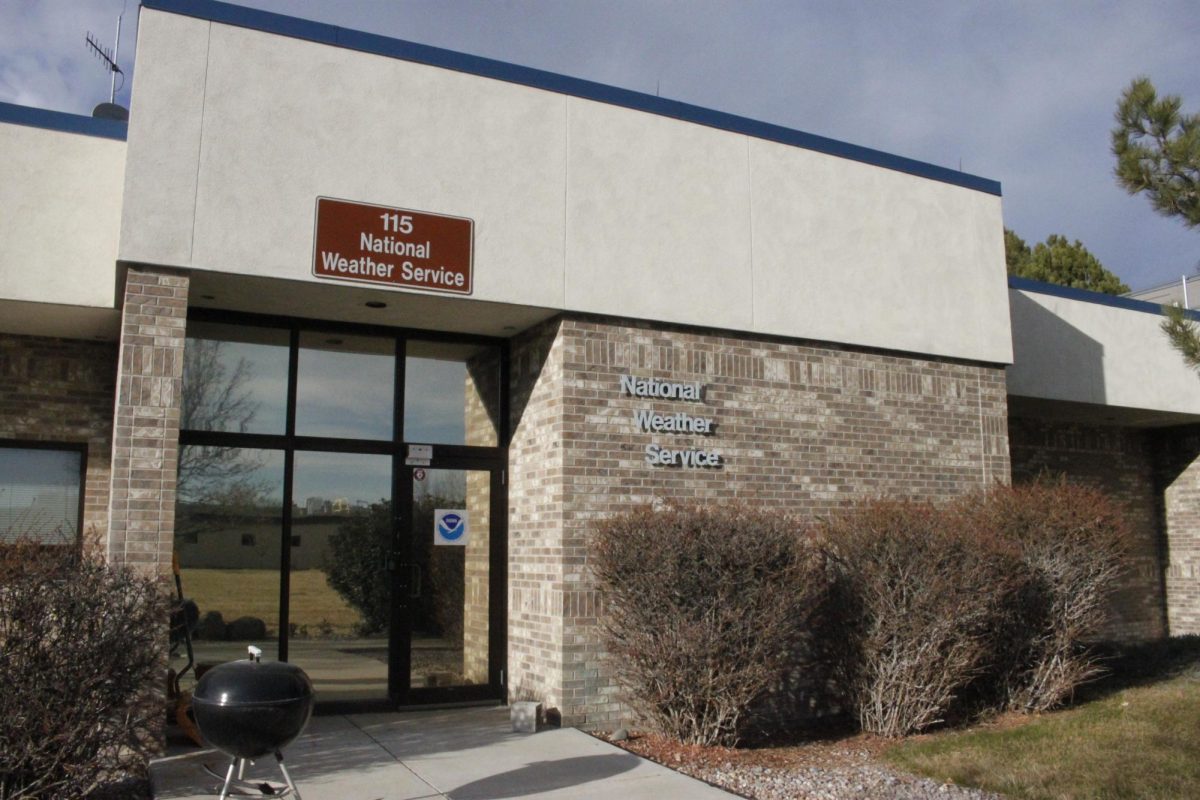 Main entrance outside of the National Weather Service office in Boise