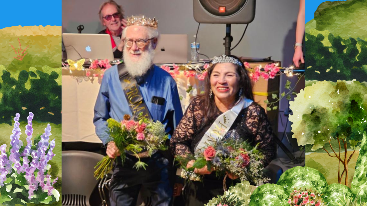 The Senior Prom King and Queen of the night