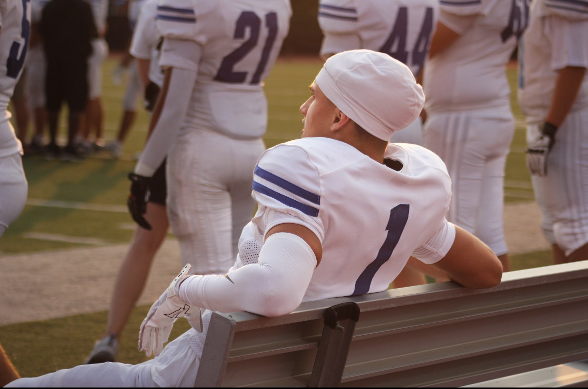 Hudson Lewis (Sr.) after his touchdown.