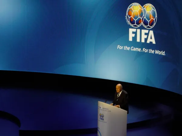 "Sepp Blatter at the Opening Ceremony" by AsianFC is licensed under CC BY 2.0.