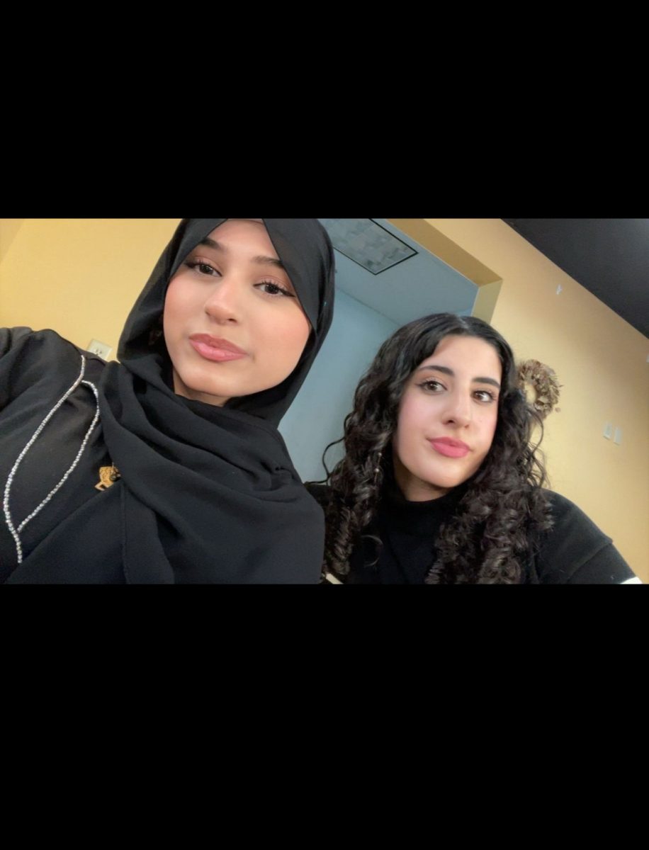 Sala Alrubaye (So.) and Farah Watheq (So.).